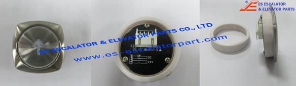 Thyssenkrupp White Diamond Type Push button 200086371 Thyssenkrupp White Diamond Type Push button 200086371