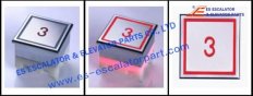 Red sand blasting pushbutton Step C 200221949