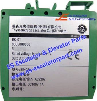 Thyssenkrupp Escalator Part 8605000066 Escalator Brake Magnet Thyssenkrupp Escalator Part 8605000066 Escalator Brake Magnet