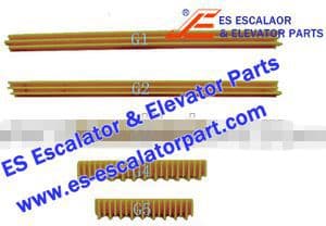 OTIS Escalator Part GO455G4 Step Demarcation NEW OTIS Escalator Part GO455G4 Step Demarcation NEW