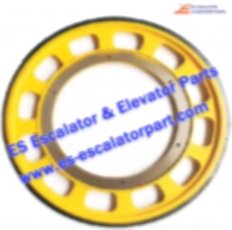 Escalator Friction wheel 587x330x30 M10/12