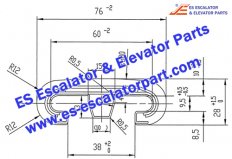 Escalator Parts V-Type 513 Handrail