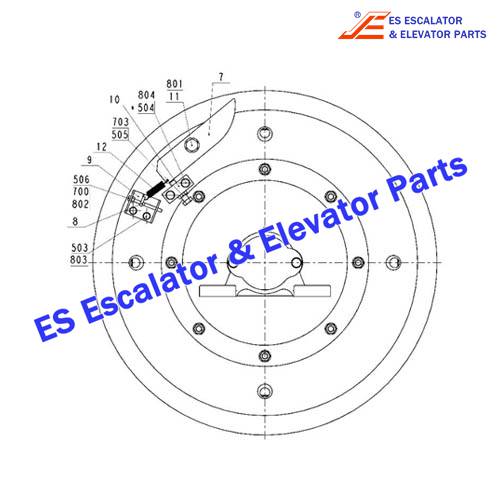 Escalator DAA26170A4 Main Driver