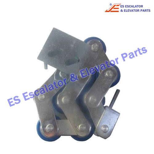 KM5245635G01 Escalator Handrail Pressure Chain Left Side Pressure Roller 27.3 UL Use For KONE