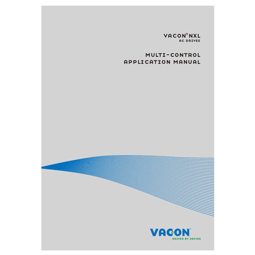 Vacon NXL Multi Control Application Manual DPD0144