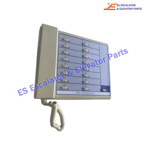 NKT12(1-1)16A Elevator Intercom Monitor  16 Way Voltage: DC12V Use For ThyssenKrupp
