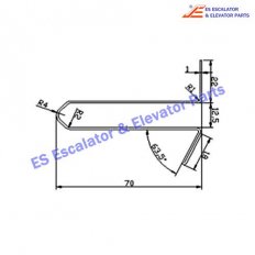 Escalator 5273239D10 Track