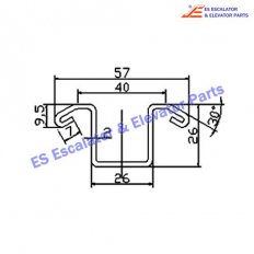 Escalator XAA50BB Track