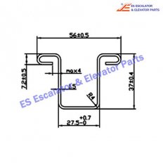 Escalator PKZ51020/12G001 Track