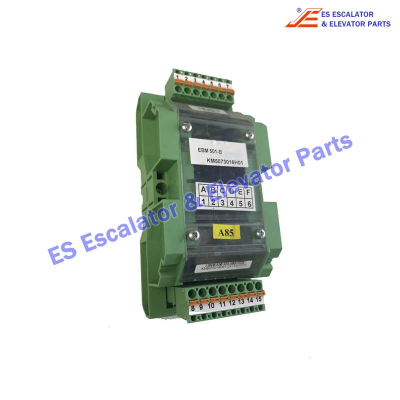 KM5073016 Escalator EBM 501-b PCB EBM 501-b PCB Use For Kone