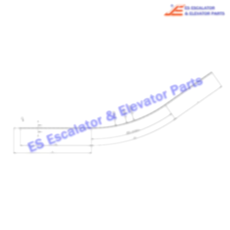 3691795 Escalator Handrail Guide 35-2U 