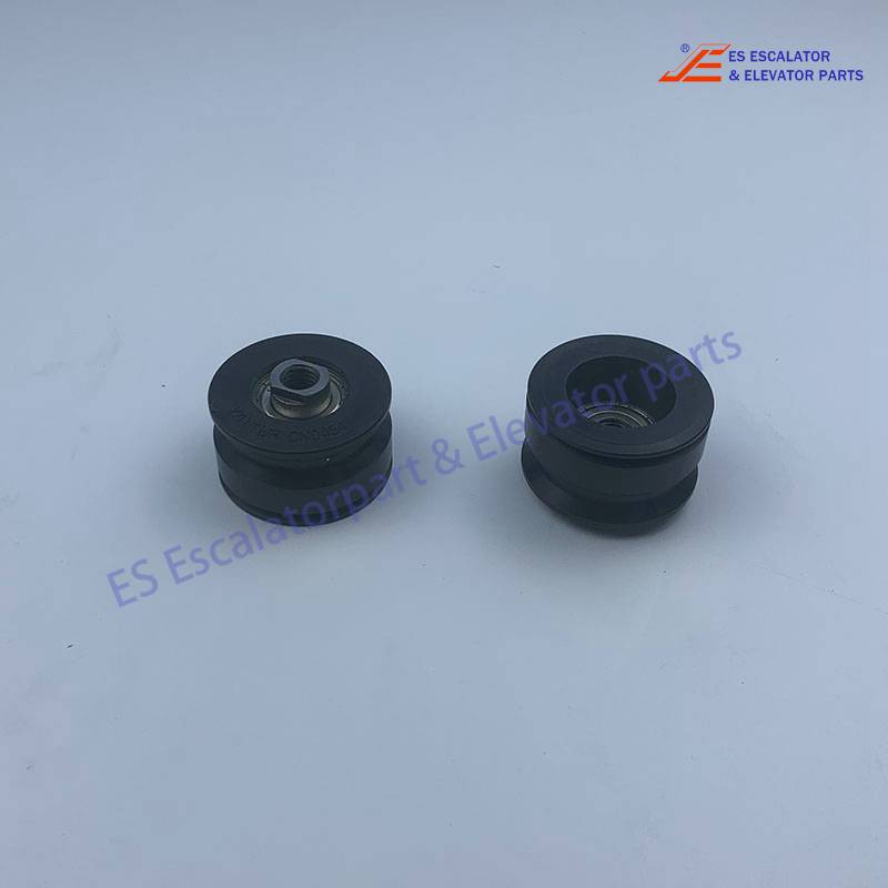 KM2l1M050038 Elevator Roller D - 45.3/25.8mm,S - 15.7mm Use For Kone