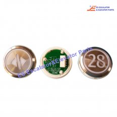 <b>863223H05 Elevator Button</b>