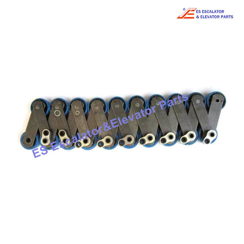 GAA26350L Escalator Step Chain For 606NCT P: 135.46mm. Roller Size: 76x23x12.7 | 70x25x14.63 Use For Otis