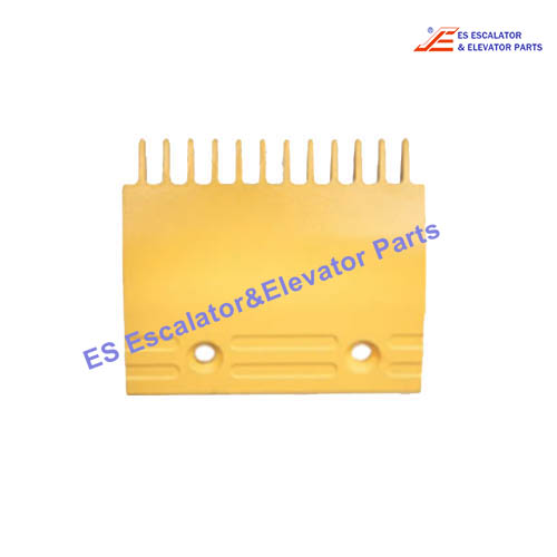 PF1200120 Escalator Comb Plate Yellow Aluminum Center-12T-105mm Use For Fujitec