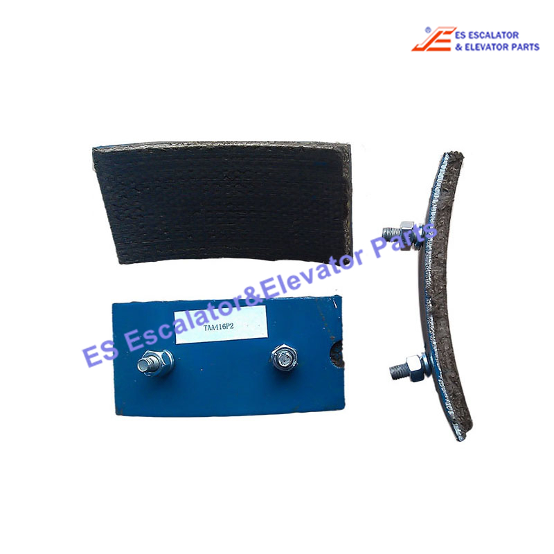 TAA416P2 Elevator 13VTR Pad of Brake Shoe  Host Brake Pad Supplier  Use For Otis