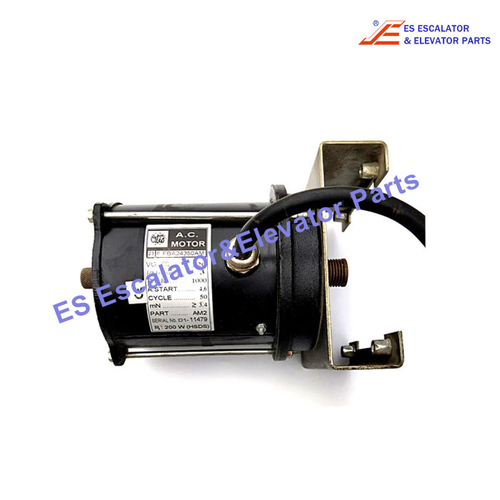 FBA24350AM2 Elevator Door Motor Motor For HSDS/D2200 Operator 2PCO/2PSO WAGO Connector 220V 200W 1000RPM Use For Otis