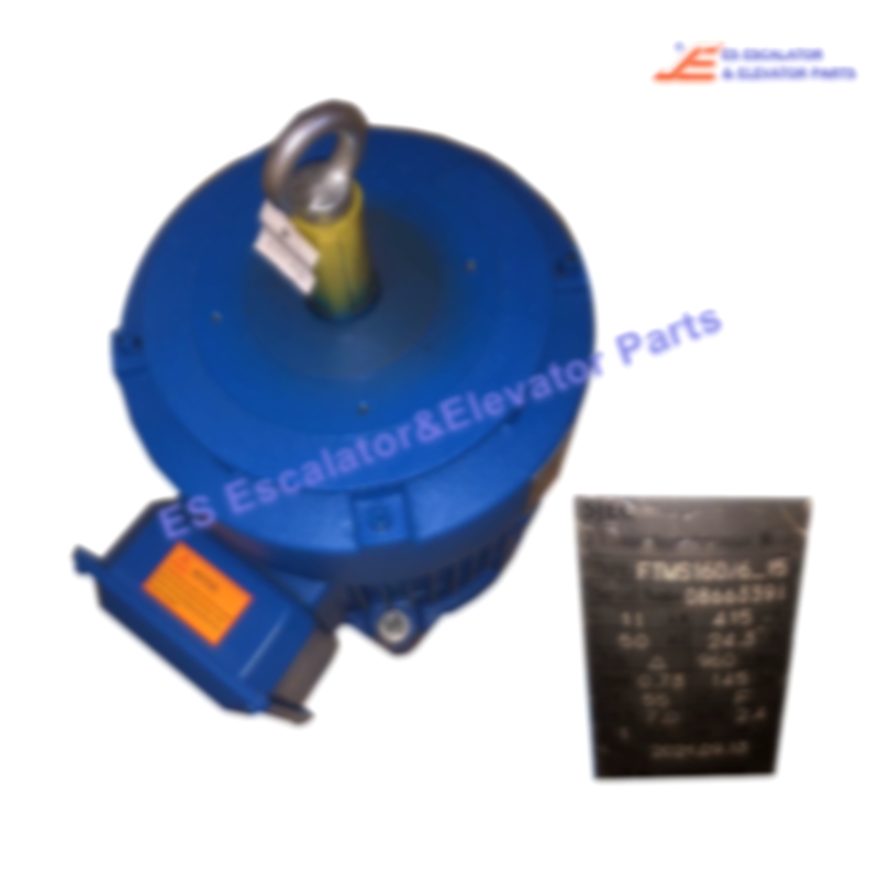 FTMS160/6-15 Escalator  Drive Motor  For 3-Phase Voltage:380V Current:25.5A Power:11KW