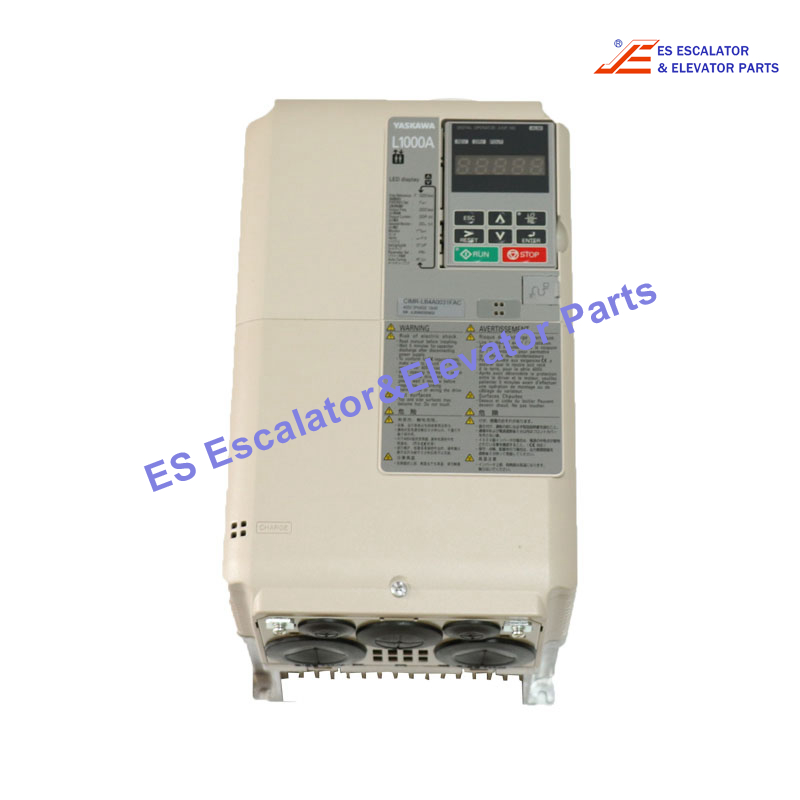 "CIMR-LB4A0045AAC Elevator VFD Inverter  Power: 22KW Voltage:Three Phase Input: AC 3PH 380 460V 50-60HZ Output: AC 3PH 0-460V 0-120HZ 45A Rated Capacity: 34KVA Use For Yaskawa"