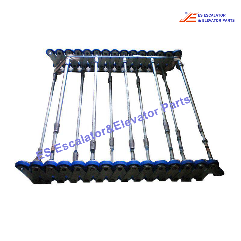 DAA26150E1 Escalator Step Chain 10 Fold Unit 12.7mm Pin Step 1000 Indoor Use For Kone