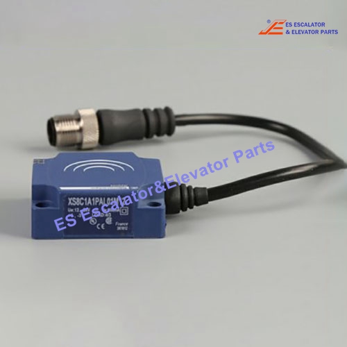 XS8C1A1PAL01M12 Elevator Inductive proximity Sensors XS 40x40x15 PBT Sn25mm 12-24 VDC M12 0.15 m Use For Schneider