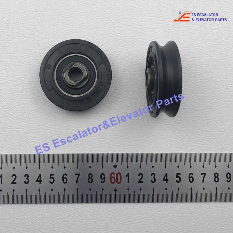 3201.14.0268 Elevator Door Hanger Rollers OD56 Thickness 16 Bearing 6202RS Use For Selcom