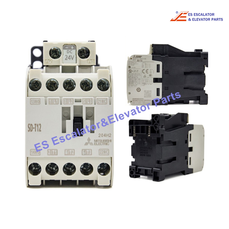 SD-T12 Elevator Contactor DC24V 3A 1a1b 20A Use For Mitsubishi
