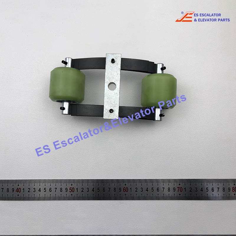 MIHD3586 Escalator Handrail Pressure Roller Assembly  60x55mm Double Bearing6202 Use For Mitsubishi