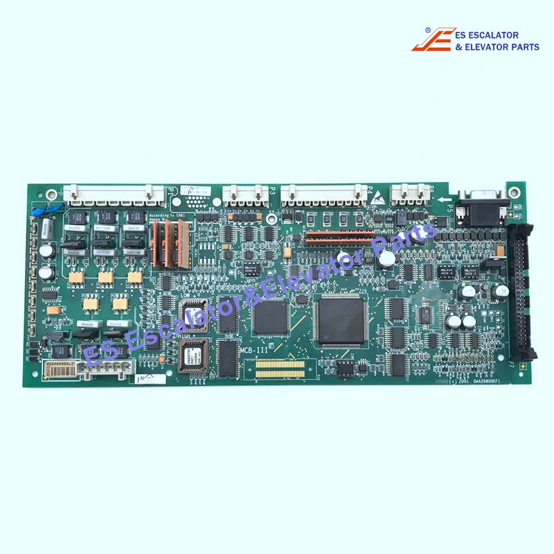 GAA26800KF10 Elevator PCB Board MCB-III Board Use For Otis