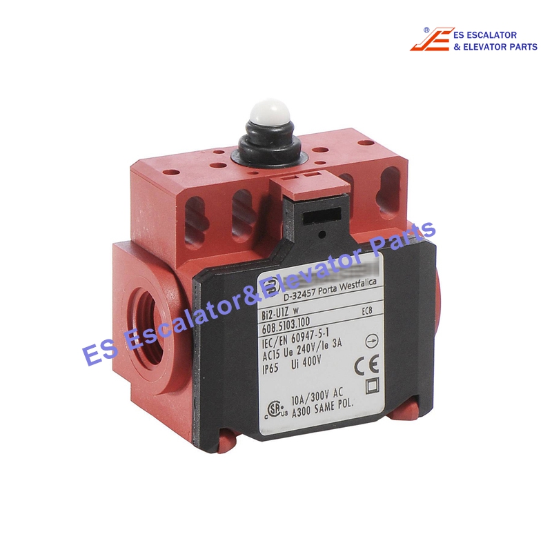 Bi2-U1Z W Escalator Limit Switch NO + NC 10A 608.5103.100 IEC/EN 6947-5-1 AC15 Ue 240V/Ie 3A IP65 Ui 400v Use For Bernstein