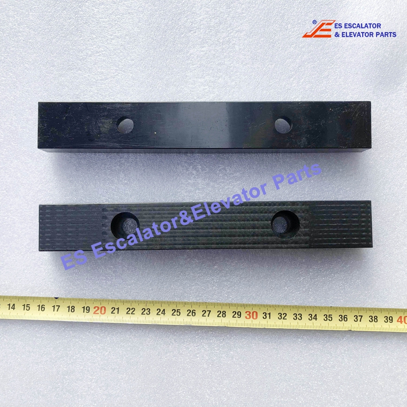 DEE2127689 Escalator Slide Strip 210X30MM PE Black Use For Kone