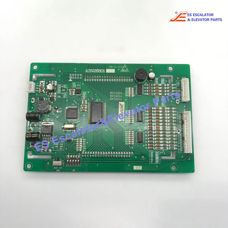 A3N26801 Elevator PCB Board LCD Panel Use For Otis