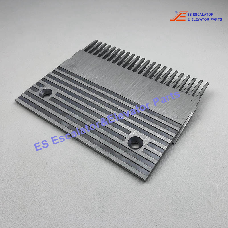 KM5270418H01 Escalator Comb Plate C GD-AlSi12 Middle 22Tooth Color : Silver Use For Kone