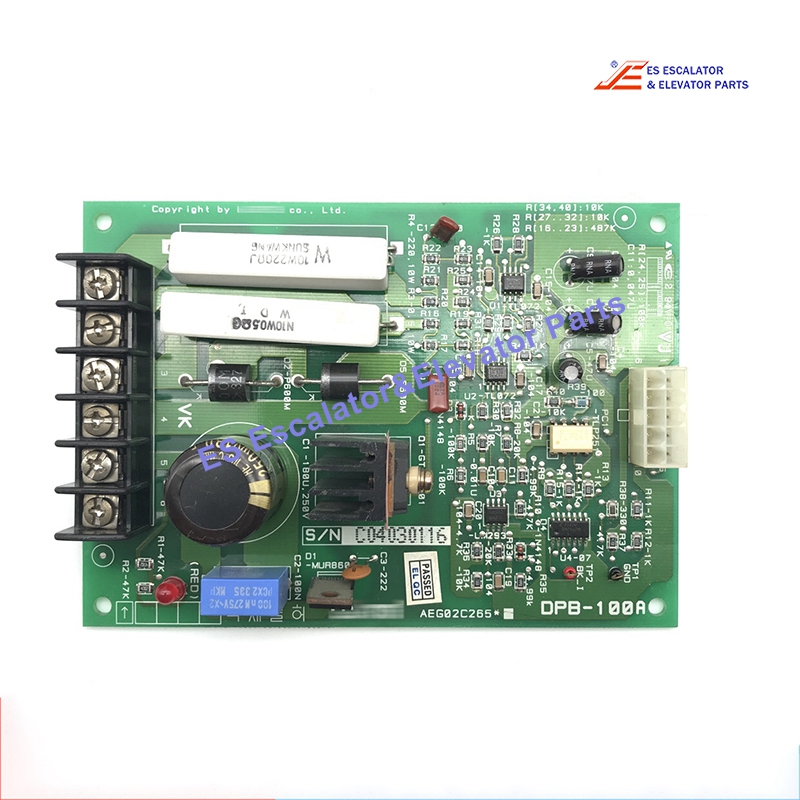 AEG02C265 Elevator PCB Board Brake Board PDB-100A Use For Lg/sigma