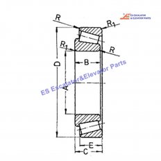 GO209A2 Machines Bearing Main Driveshaft 2 per Machine