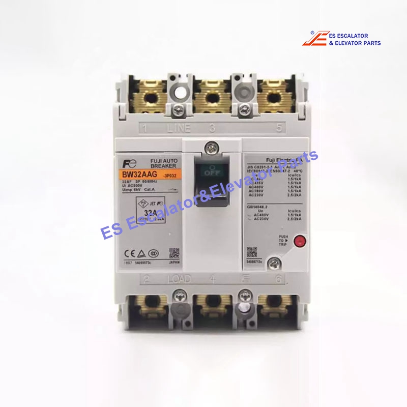 BW50EAG-32A Elevator Contactor Current: 30A Voltage: 120V Use For Fuji