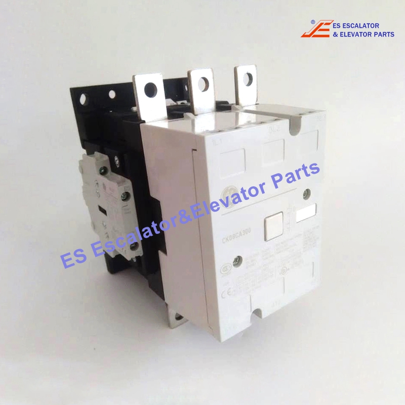CK08CA300 Elevator Magnetic Contactor 250 Amp 1000 VAC 3 Pole 120v Coil Use For GE