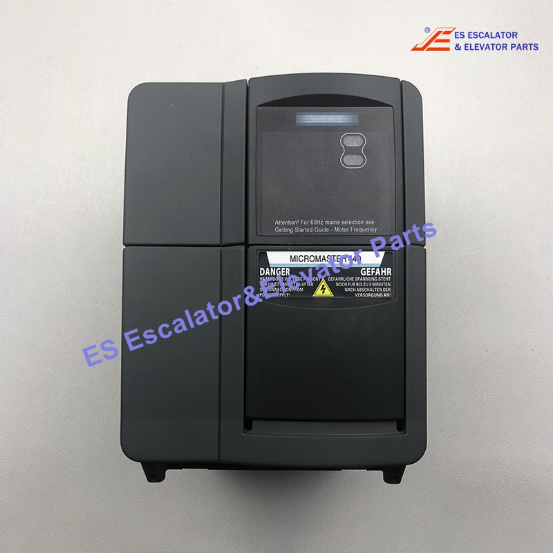 6SE6440-2UD23-0BA1 Elevator Inverter Micromaster Input:380-480V+10%-10% 3AC 10A 47-63 HZ Output:0-INPUT V 3AC 13.2A 0-650HZ Motor:3.00KW Use For Siemens