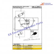 Escalator Parts GAA20401 B502 Overspeed Govemor 50HZ