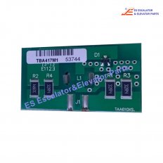 <b>tba26800xz7 Elevator Emergency Light Card</b>