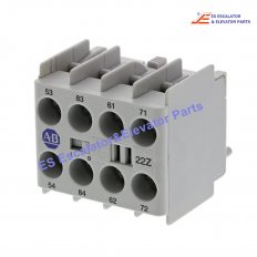 <b>100-KFA22Z Elevator Auxiliary Contact Block</b>