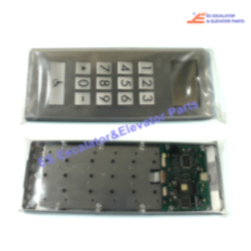 150042 Elevator LOP Display Board Terminal Z-Line standard/metal keys Mic10 (old version)