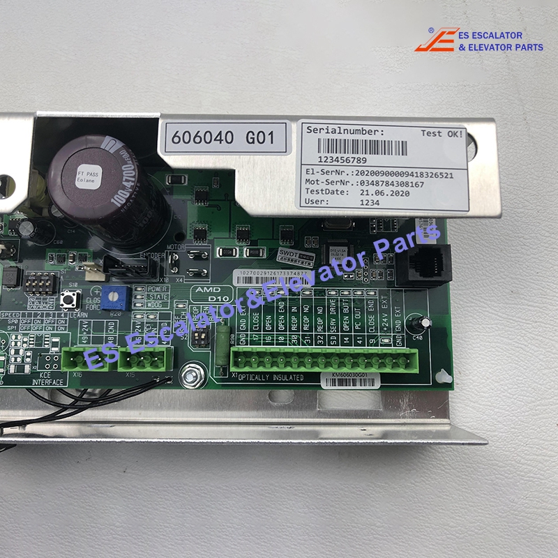 KM606030G01 Elevator Door Controller 20.5x11x6cm Use For Kone