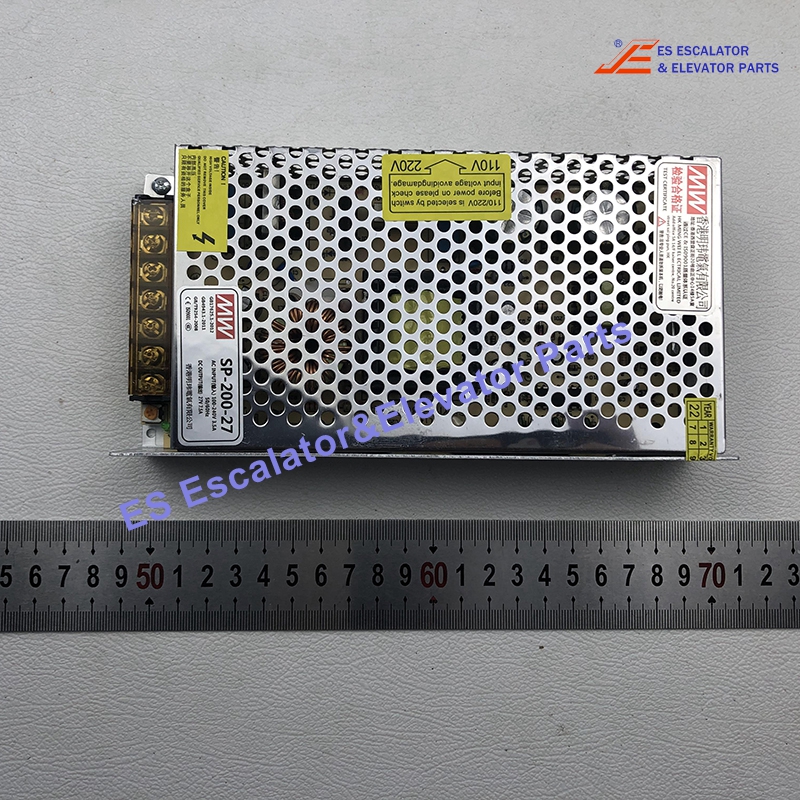 SP-200-27 Elevator Power Supply Single Output 27V 7.5 Amp 202.5W Use For Mean Well