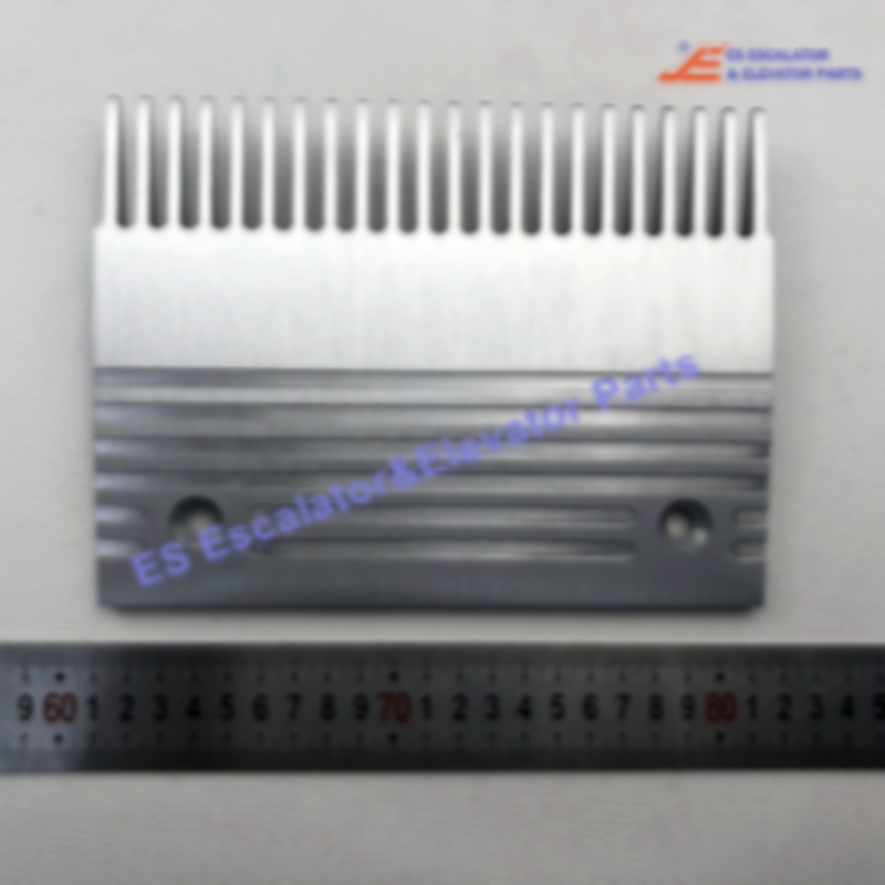 56022588 Escalator Comb Plate 22 Teeth Color:Silver Center