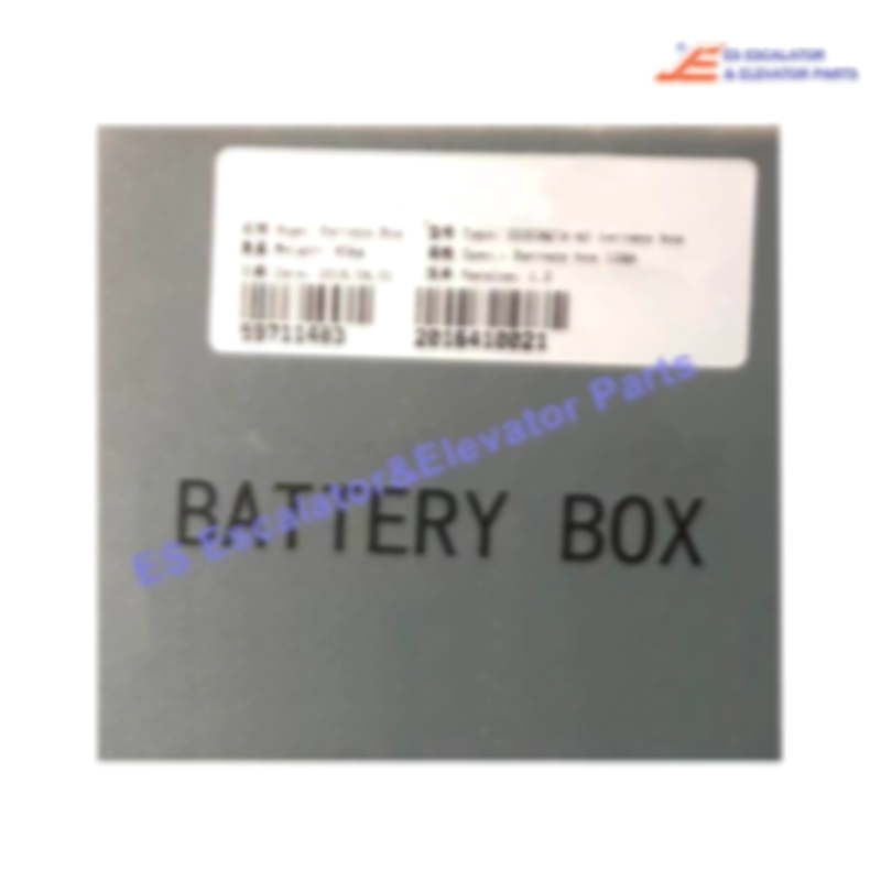 59711483 Elevator Battery Box 12/20 Ah