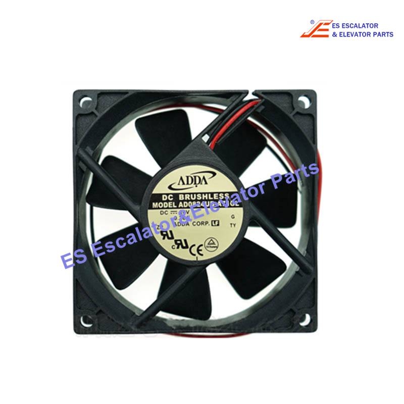 AD0824UB-A71GL Elevator Fan 24VDC 0.26A 80*80*15mm Use For Adda