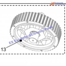 <b>GBA494MY1 Escalator Shaft With Idle Pully</b>